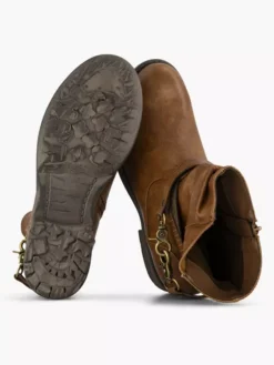 Bruine Enkellaars Sierband -Vanharen 1770483 H3