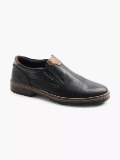 Easy Street Zwarte Instapper Elastisch -Vanharen 1849062 H6