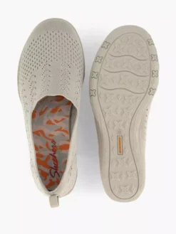 Skechers Beige Instapper Fitster - Love Starz -Vanharen 1902660 H3