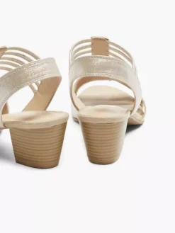 Zilveren Sandaal Elastisch -Vanharen 1929116 H4