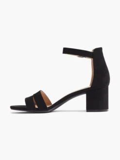 Zwarte Sandalette -Vanharen 1929124 H2