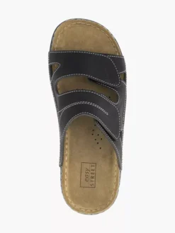 Alternative view of Easy Street Zwarte Slipper Klittenband