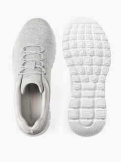 Skechers Lichtgrijze Graceful 2.0 - Daring Lights -Vanharen 1940051 H3