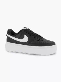 Nike Zwarte Court Vision Alta -Vanharen 1970309 H6