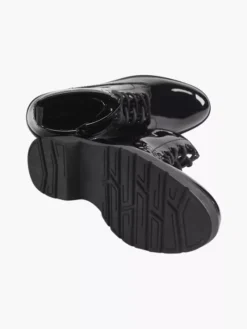 Zwarte Veterboot Lak -Vanharen 1984142 P3