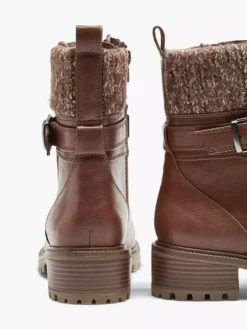 Cognac Veterboot Gevoerd -Vanharen 1984156 H5