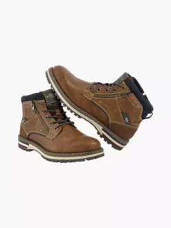 Bruine Veterboot Gevoerd -Vanharen 2006069 P5