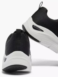 Skechers Zwarte Arch Comfort Natural Flutter -Vanharen 2020890 H5