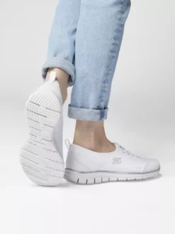 Skechers Witte Enlivened Primary Girl -Vanharen 2020895 H10