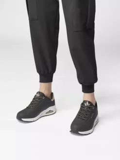 Skechers Zwarte Sneaker Memory Foam -Vanharen 2022139 H10