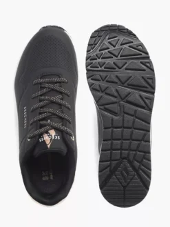 Skechers Zwarte Sneaker Memory Foam -Vanharen 2022139 H4