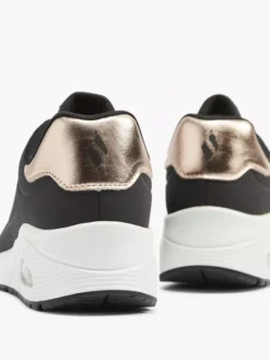 Skechers Zwarte Sneaker Memory Foam -Vanharen 2022139 H5