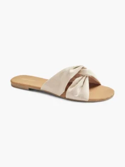 Beige Slipper Knoop -Vanharen 2029899 H6