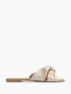 Beige Slipper Knoop -Vanharen 2029899 HL1