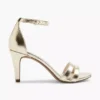 Gouden Sandalette Metallic -Vanharen 2030158 H1