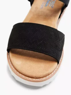 Skechers Zwarte Sandaal Desert Kiss -Vanharen 2034042 H5