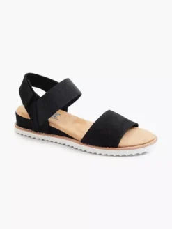Skechers Zwarte Sandaal Desert Kiss -Vanharen 2034042 H6