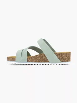ESPRIT Groene Slipper Gesp -Vanharen 2036131 H2