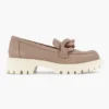 Taupe Chunky Loafer Ketting -Vanharen 2039205 H1