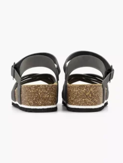 ESPRIT Zwarte Sandaal -Vanharen 2042473 H4