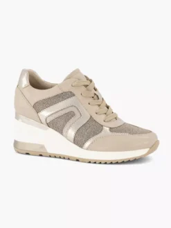 Beige Sneaker Sleehak -Vanharen 2047857 H6