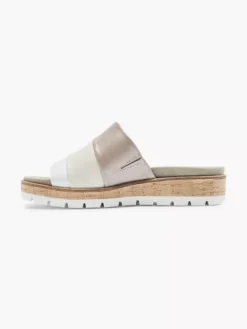Witte Leren Slipper -Vanharen 2055357 H2