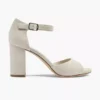 Beige Suéde Sandalette -Vanharen 2059750 H1