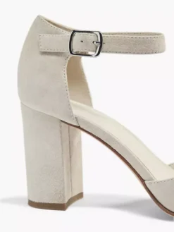 Beige Suéde Sandalette -Vanharen 2059750 H5