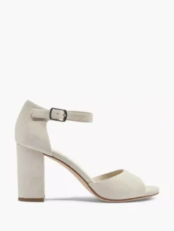 Beige Suéde Sandalette -Vanharen 2059750 HL1