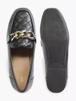 Zwarte Loafer Ketting -Vanharen 2061062 H3