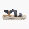 ESPRIT Donkerblauwe Platform Sandaal -Vanharen 2063092 H1
