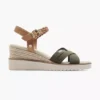 ESPRIT Groene Sandalette Sleehak