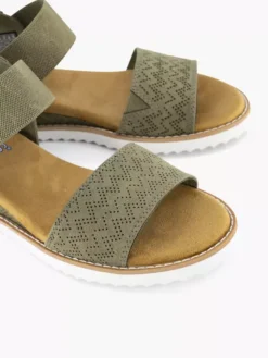 Skechers Khaki Sandaal Desert Kiss -Vanharen 2066942 H3