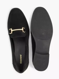 Zwarte Loafer -Vanharen 2072066 H3