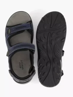 Easy Street Blauwe Sandaal Klittenband -Vanharen 2076749 H3