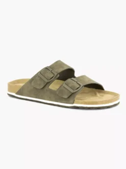Khaki Slipper Gesp -Vanharen 2076779 H6