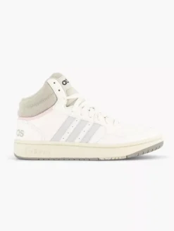 ADIDAS Witte Hoops 3.0 Mid