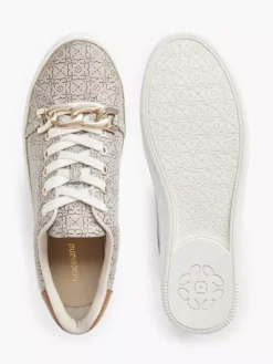 Taupe Sneaker Sierketting -Vanharen 2090111 H3