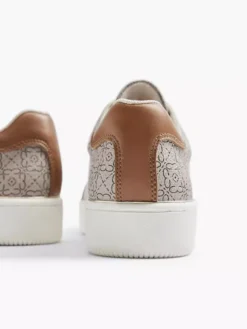 Taupe Sneaker Sierketting -Vanharen 2090111 H4