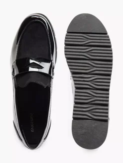 Zwarte Instapper Lak -Vanharen 2090604 H3