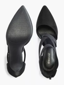 Zwarte Pump Elastiek -Vanharen 2090688 H3