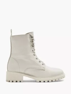 Off White Leren Veterboot -Vanharen 2093150 HL1