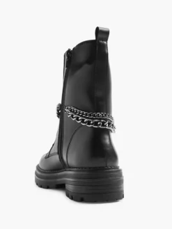 Zwarte Veterboot Sierketting -Vanharen 2096410 H4