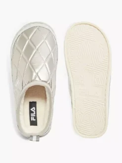 Fila Zilveren Instap Pantoffel -Vanharen 2097491 H3