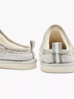 Fila Zilveren Instap Pantoffel -Vanharen 2097491 H4