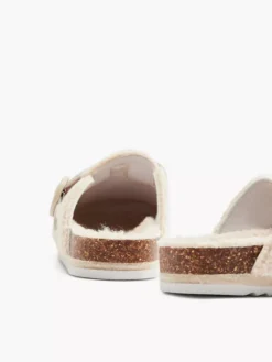 ESPRIT Beige Instap Pantoffel Teddy -Vanharen 2097967 H4