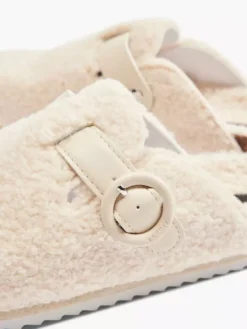 ESPRIT Beige Instap Pantoffel Teddy -Vanharen 2097967 H5