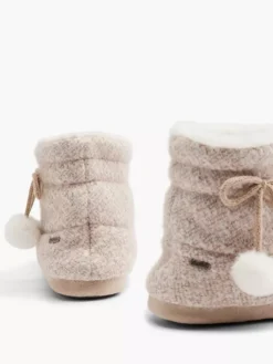 ESPRIT Beige Pantoffel -Vanharen 2098060 H4