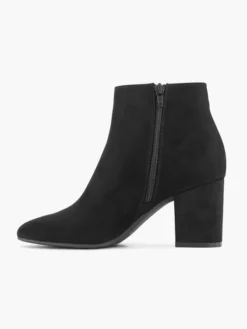 Zwarte Enkellaars Sierrits -Vanharen 2098784 H2