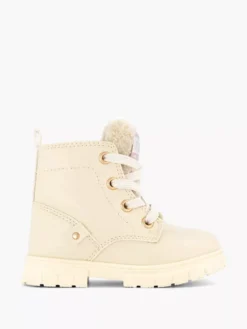 Beige Veterboot Teddy -Vanharen 2110858 HL1